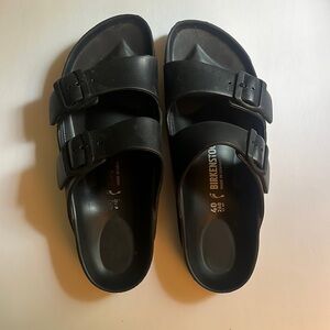 Black Birkenstocks